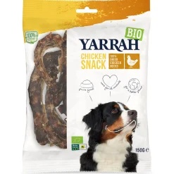 Yarrah Bio Kippennekken - Hondensnacks - Kip 150 g