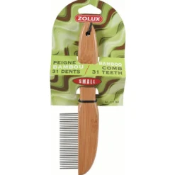 Zolux Bamboo Kam 31 Tanden - Hondenvachtverzorging - 5.5x0.8x21.5 cm