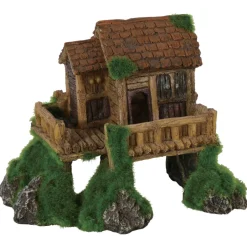 Zolux Groeiend Decor Huisje - Aquarium - Ornament
