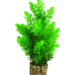 Zolux Kunstplanten Op Grind - Aquarium - Kunstplant - Groen per stuk Medium