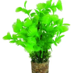 Zolux Kunstplanten Op Grind - Aquarium - Kunstplant - Groen per stuk Medium