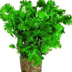 Zolux Kunstplanten Op Grind - Aquarium - Kunstplant - Groen per stuk Medium