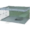 Zolux Neolife Konijnenverblijf - Dierenverblijf - 140x105x70 cm Groen Blauw