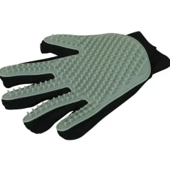 Zolux Rodent Borstelhandschoen - Vachtborstel - 22.5x16 mm Groen Zwart
