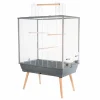 Zolux Vogelkooi Neo Jili - Vogelverblijven - 78x48x112 cm Grijs
