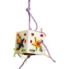 Zoo-Max Foraging Fun-Box - Vogelspeelgoed - 193 g Rood Blauw Oranje
