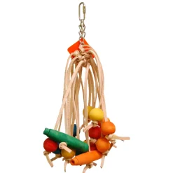 Zoo-Max Spiddy - Vogelspeelgoed - 268 g Rood Blauw Oranje