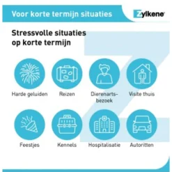 Zylkene Capsule 450 Mg - Anti stressmiddel - 450 mg 30 caps Voor Grote Honden (15-60 Kg)