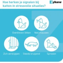 Zylkene Capsule 450 Mg - Anti stressmiddel - 450 mg 30 caps Voor Grote Honden (15-60 Kg)