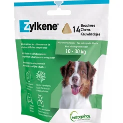 Zylkene Chews 225 Mg - Anti stressmiddel - 31.5 g 14 tab Voor Middelgrote Honden (10-30 Kg).